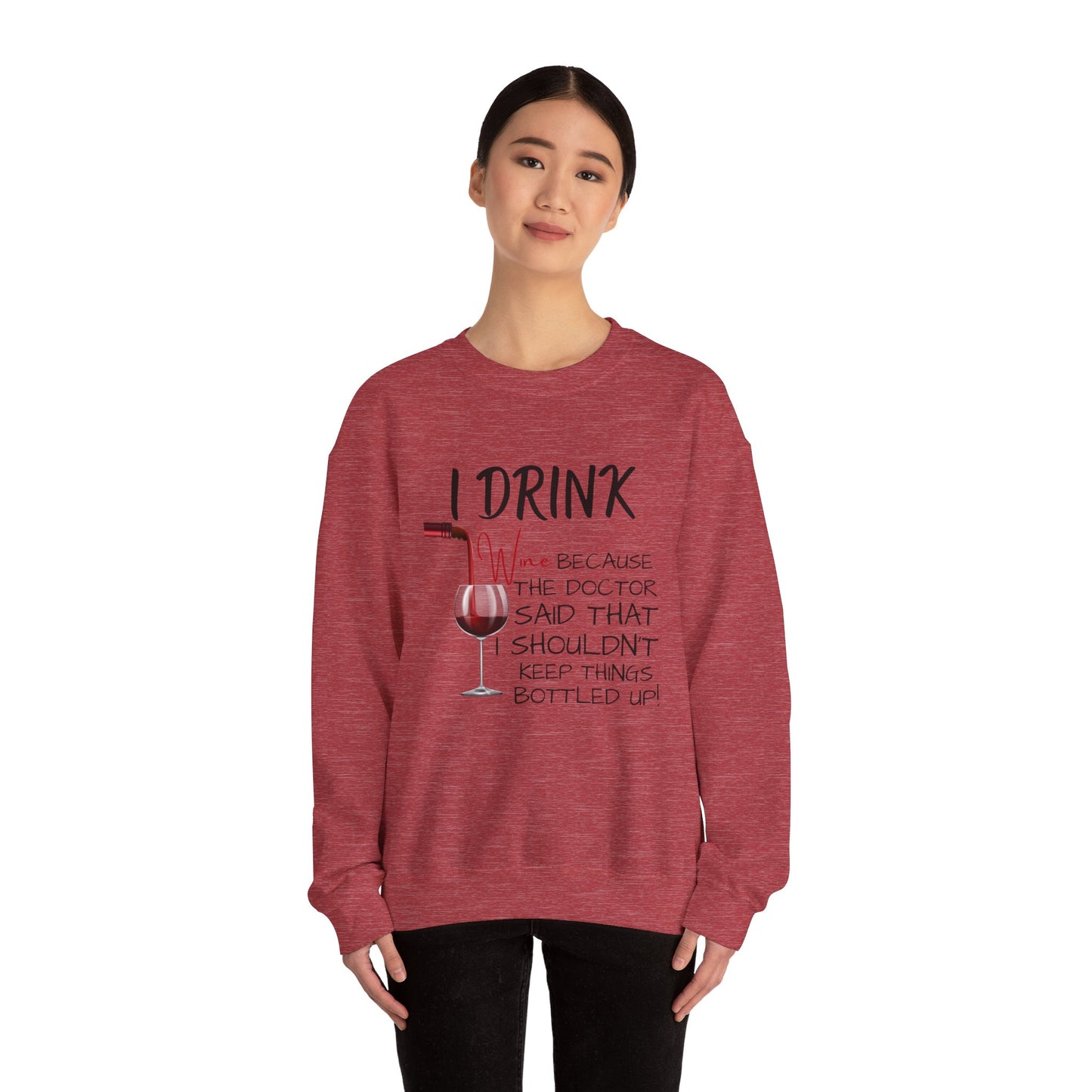 To My Wife | Unisex Heavy Blend™ Crewneck Sweatshirt