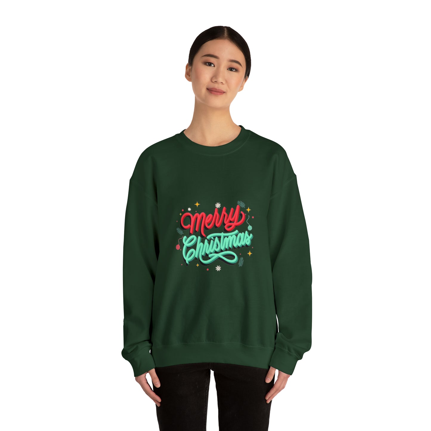 Merry Christmas Sweatshirt Design Trendy Christmas Sweatshirt Enchanting Christmas Sweatshirt  Designs Unisex Heavy Blend™ Crewneck Sweatshirt