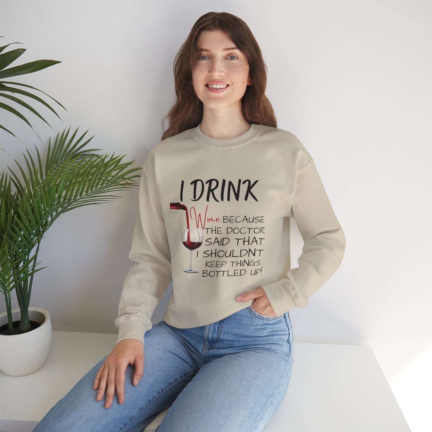 To My Wife | Unisex Heavy Blend™ Crewneck Sweatshirt