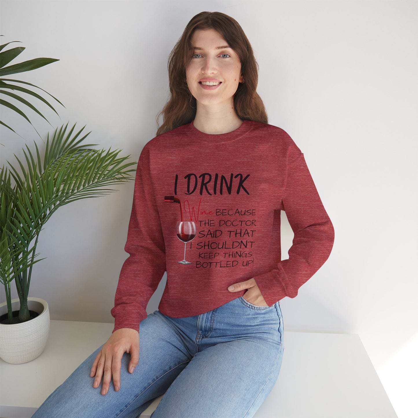 To My Wife | Unisex Heavy Blend™ Crewneck Sweatshirt