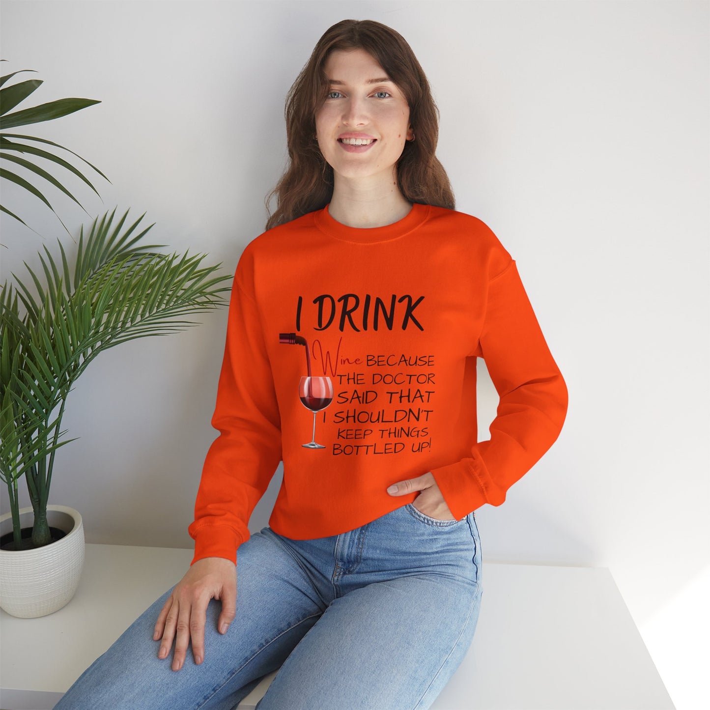 To My Wife | Unisex Heavy Blend™ Crewneck Sweatshirt