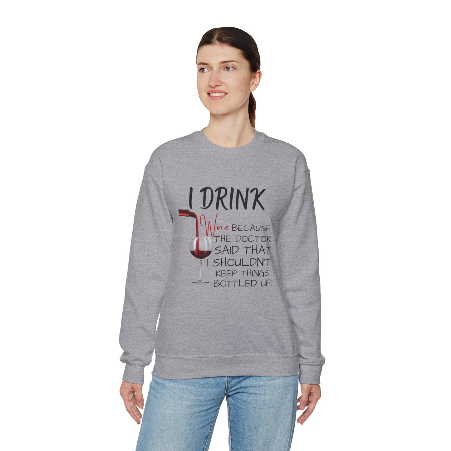 To My Wife | Unisex Heavy Blend™ Crewneck Sweatshirt