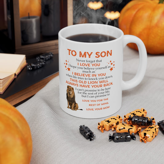 To My Son | Ceramic Mug, (11oz, 15oz)